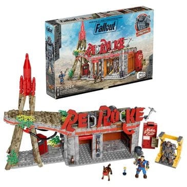 Mattel Fallout Red Rocket Building Toy Kit in Multicolor, , large