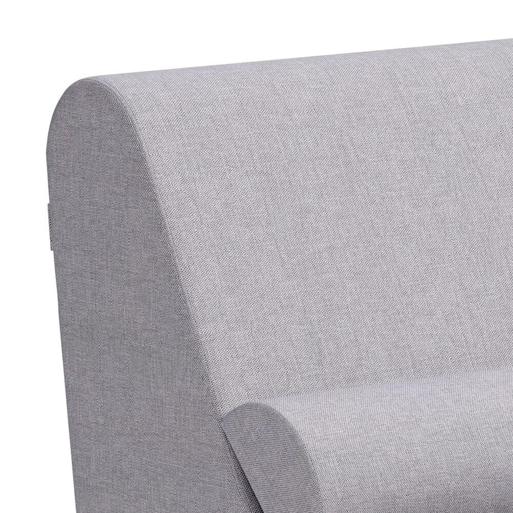 Zuo Modern Luanda Patio Chaise Lounge Chair in Gray, , large