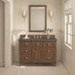 James Martin Vanities Lorelai 48" Single Vanity in Mid-Century Walnut with 3 cm Parisien Bleu Quartz Top, , large