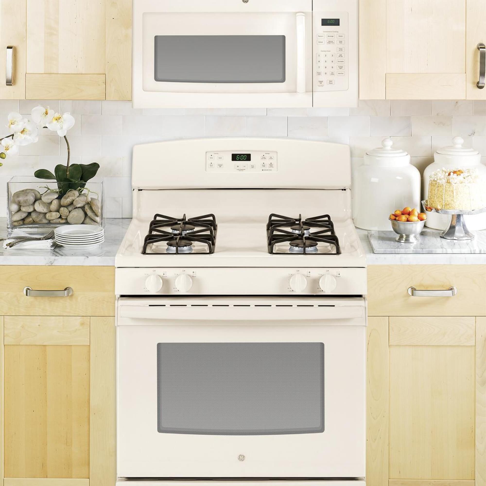 Whirlpool over the new arrivals range microwave bisque