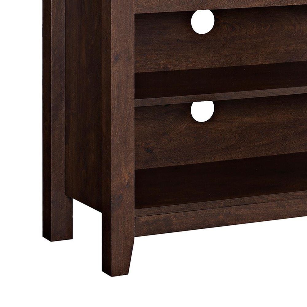 Walker Edison 58&quot; TV Stand in Brown, , large