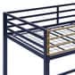 Furniture of America Haven Twin Loft Bed in Blue and Gold, , large