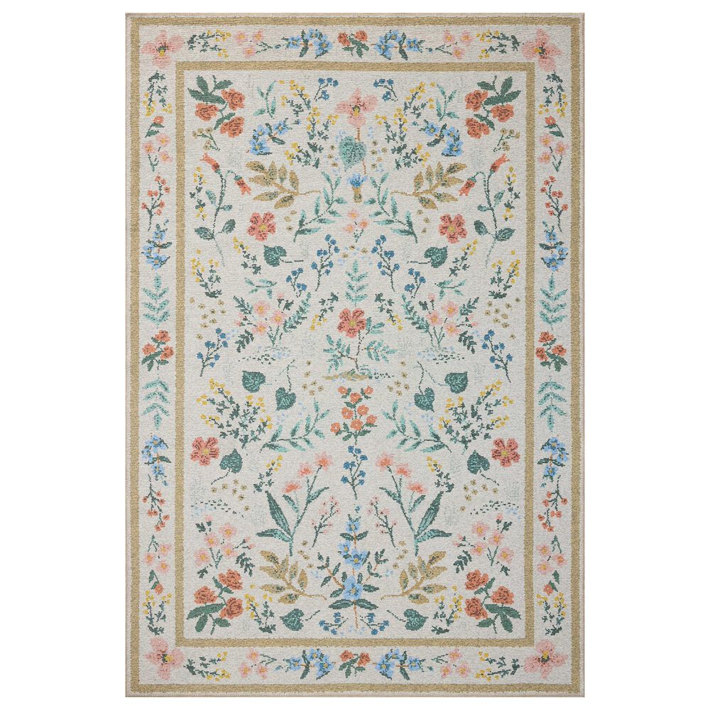 Loloi Wildwood Cream 7"6" Round Area Rug, , large