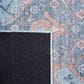 Safavieh Serapi 2" x 9" Blue and Orange Runner, , large