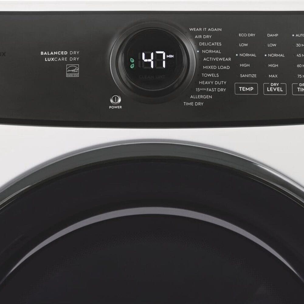 Electrolux 4.5 Cu. Ft. Front Load Washer and 8.0 Cu. Ft. Electric Dryer with Pedestal with Spacious Storage Drawer in Matte White, , large