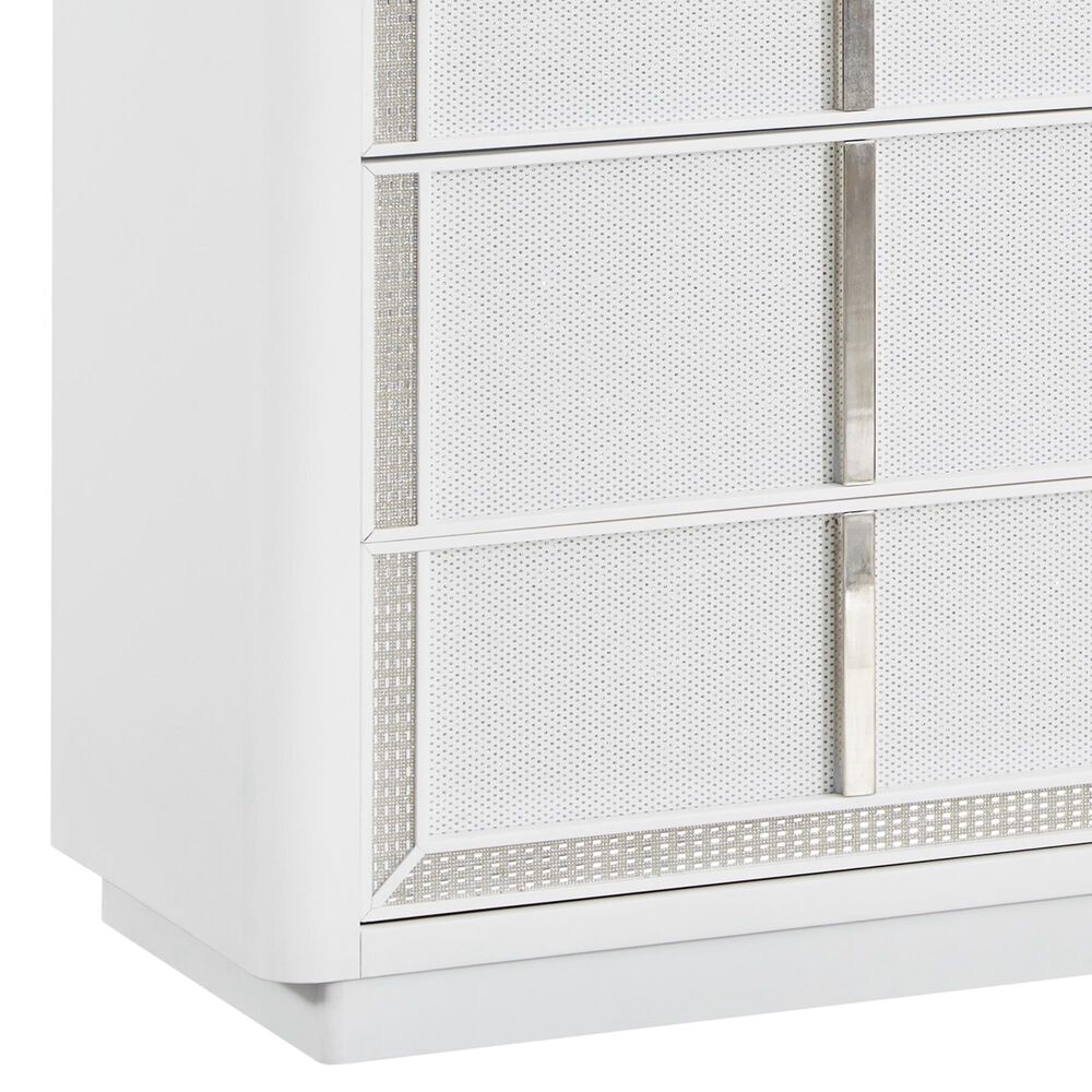 Millenium Chalanna 6-Drawer Dresser and Mirror in White, , large