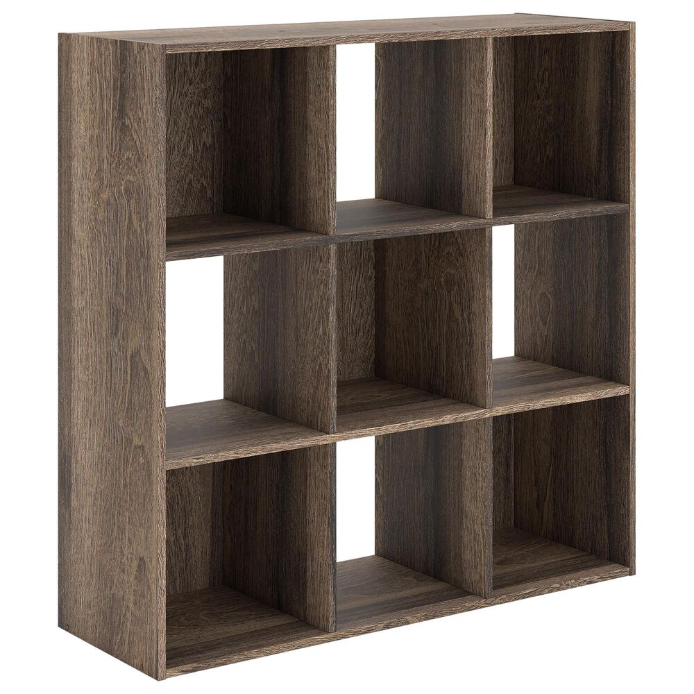 Ashley Shallifer 9-Cube Organizer in Brown, , large