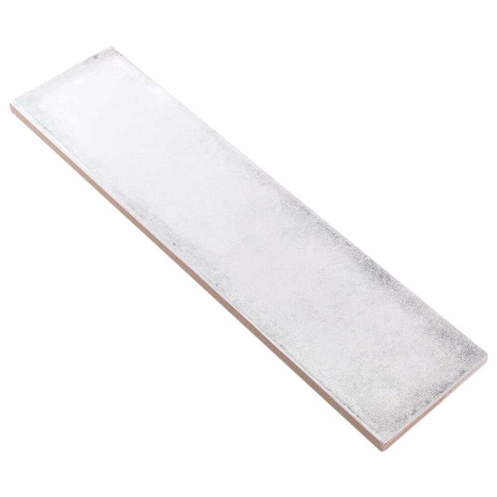 Soho Studio Alchimia White 3" x 12" Ceramic Tile, , large