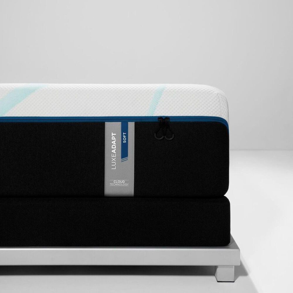 TempurPedic TEMPURLUXEADAPT Soft Queen Mattress with Low Profile Box
