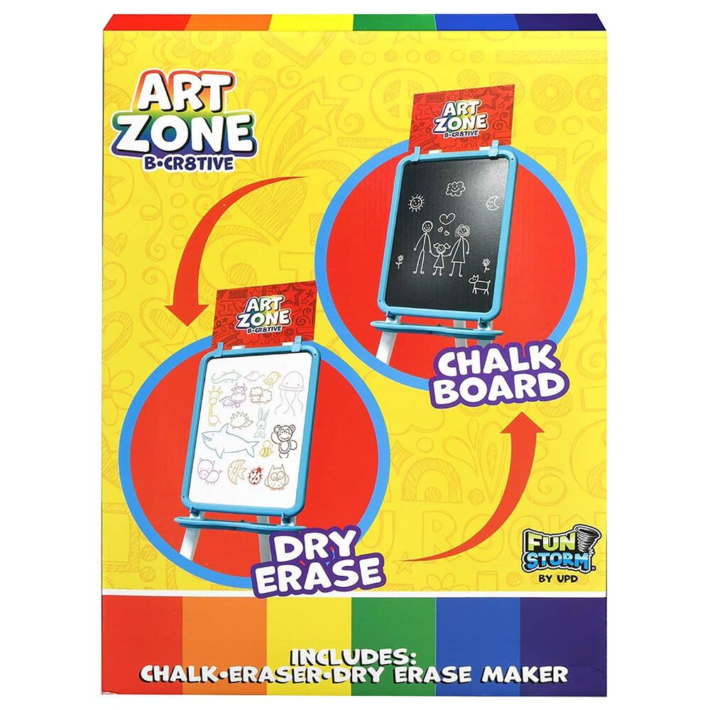 Art Zone Double Sided Standing Easel in Box, , large