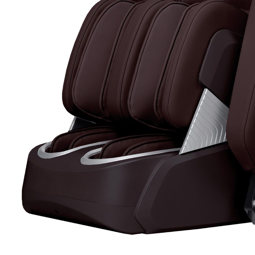 Osaki Advent 4D Power Zero Gravity Massage Chair with Spinning Calf Rollers in Brown, , large