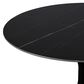 Leisuremod Verve 27" Coffee Table with Sintered Stone Top in Black, , large