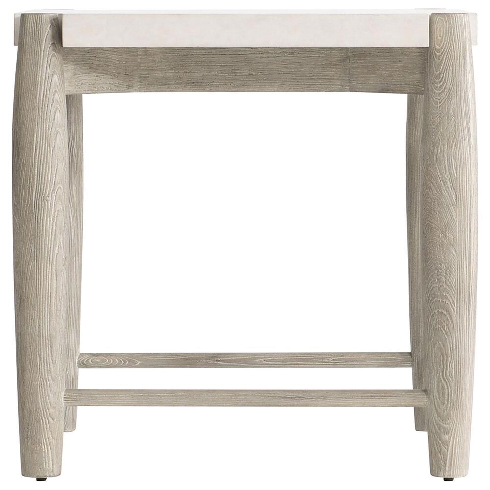 Bernhardt Ashbrook Side Table in Weathered Greige and Vellum, , large