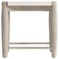 Bernhardt Ashbrook Side Table in Weathered Greige and Vellum, , large