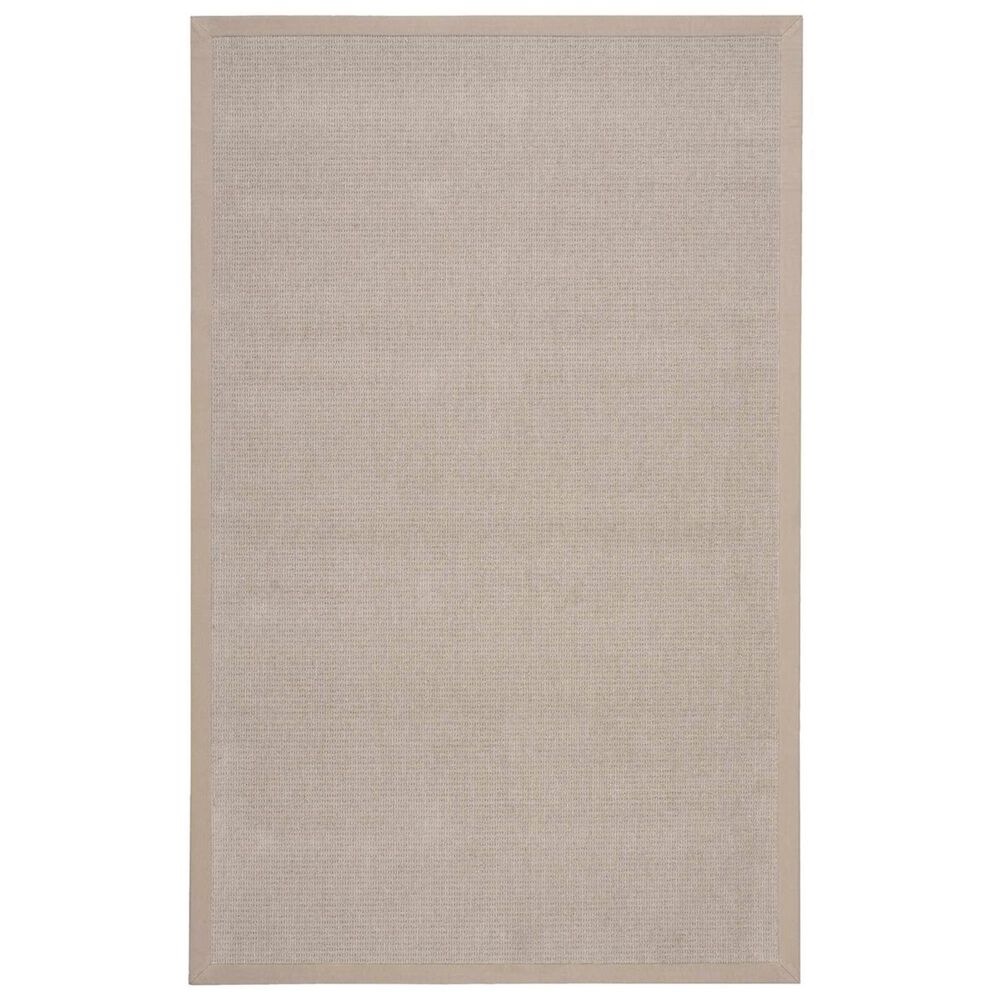 Nourison Sisal Soft SSF07 5' x 8' Mushroom Area Rug, , large