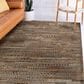 Dalyn Rug Company Lomita LO5 9"6" x 12"6" Chocolate Area Rug, , large