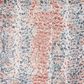 Safavieh Invista 8" x 10" Navy and Rust Area Rug, , large