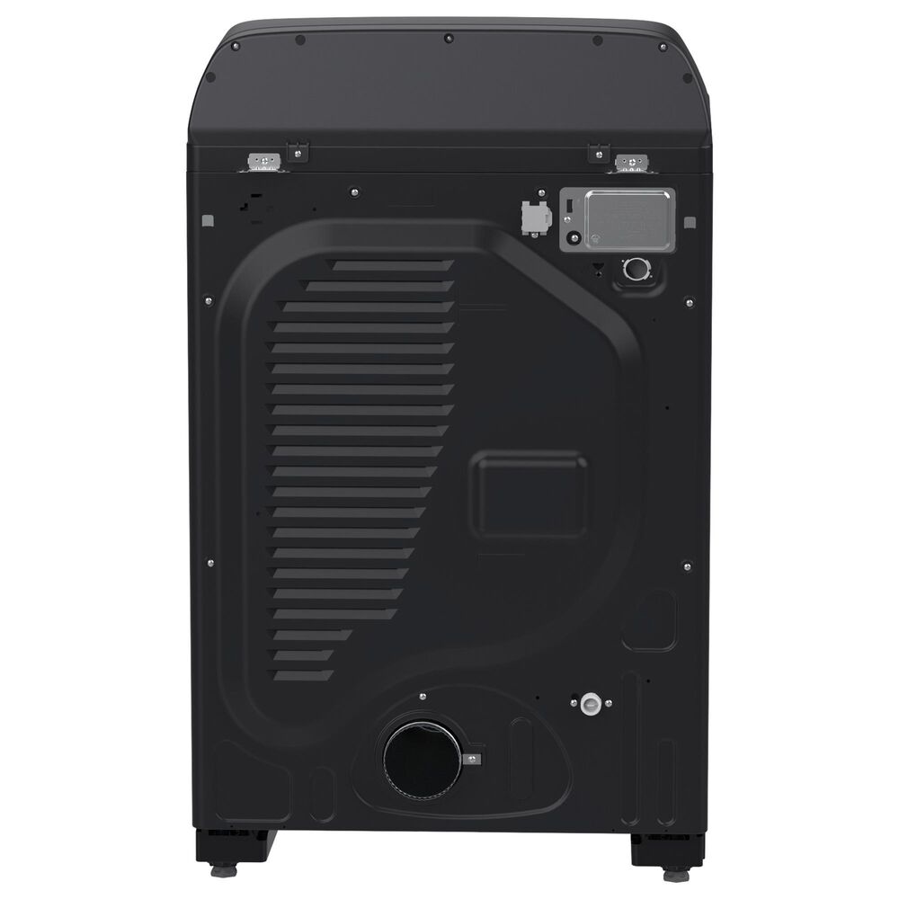 Samsung 5.2 Cu. Ft. Smart Top Load Impeller Washer and 7.4 Cu. Ft. Electric Dryer in Brushed Black, , large