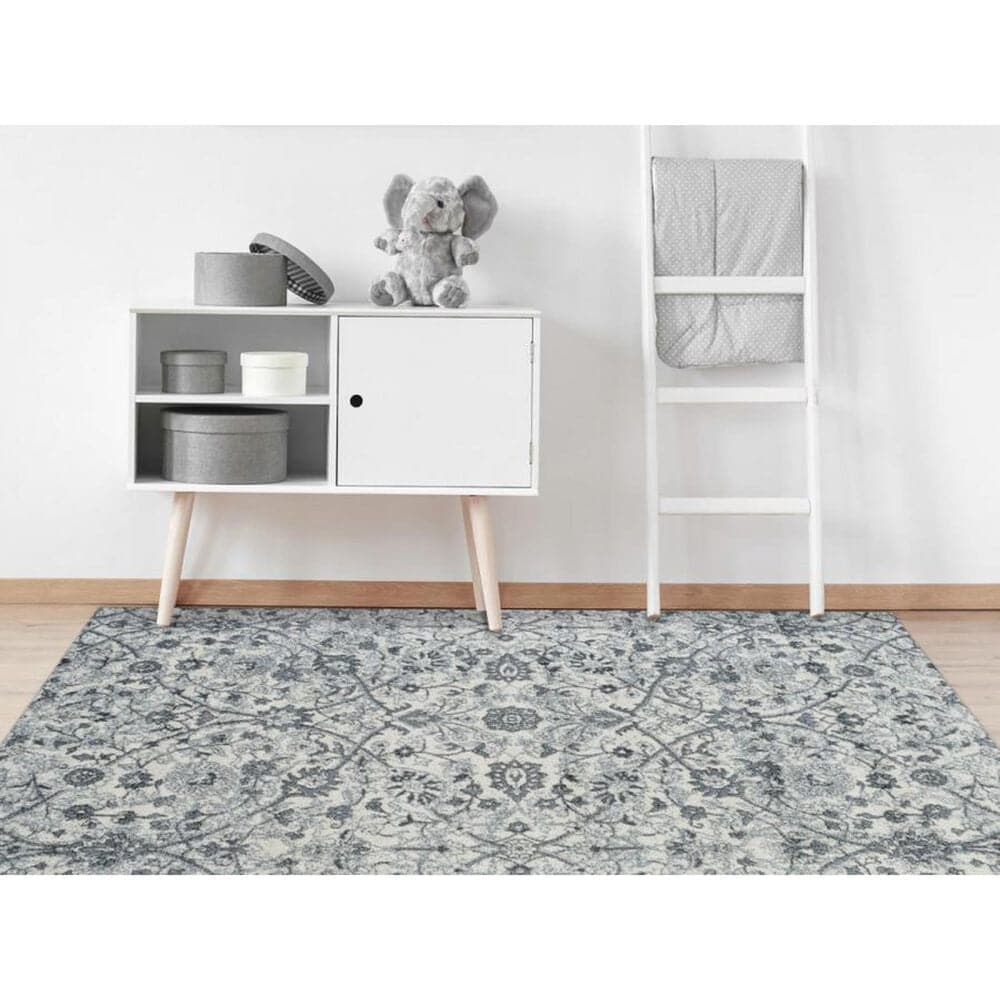 Amer Rugs Alexandria 8&#39;9&quot; x 11&#39;9&quot; Light Blue Area Rug, , large