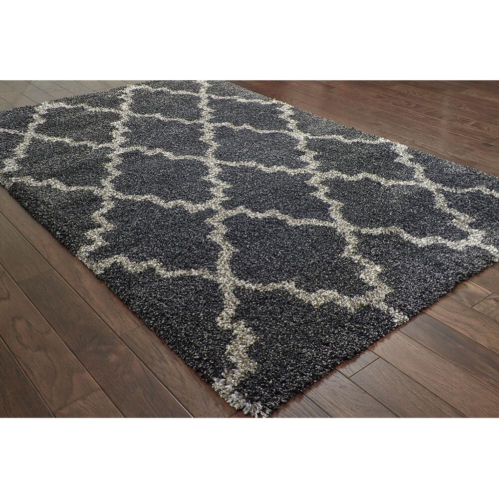 Oriental Weavers Henderson 92K 9&#39;10&quot; x 12&#39;10&quot; Charcoal and Grey Area Rug, , large
