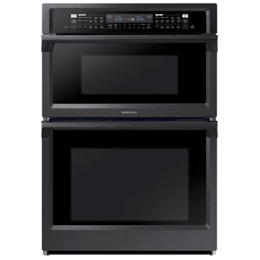 Samsung 30" Combination Microwave Wall Oven in Black Stainless Steel, , large