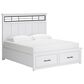 Ashley 3-Piece King Bedroom Set in White and Natural, , large