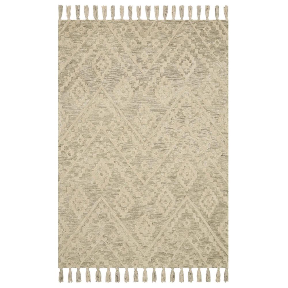 ED Ellen DeGeneres Crafted by Loloi Zagora ZAG-01 5" x 7"6" Oatmeal Area Rug, , large