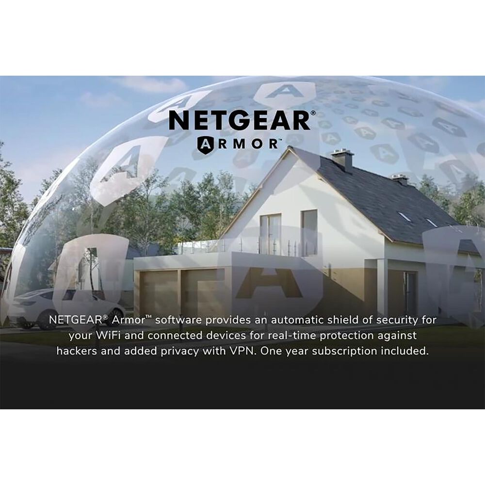 NETGEAR Nighthawk AX4 4-Stream Dual-Band Wi-Fi 6 Router in Black, , large