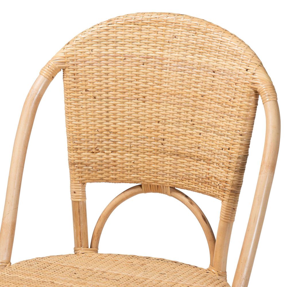 Baxton Studio Jaylyn Side Chair in Natural, , large