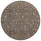 Dalyn Rug Company Hatay 8" Round Brown Area Rug, , large