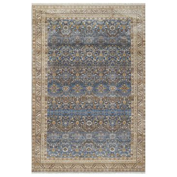 Momeni Izmir IZ-08 2"6" x 8" Blue Runner, , large
