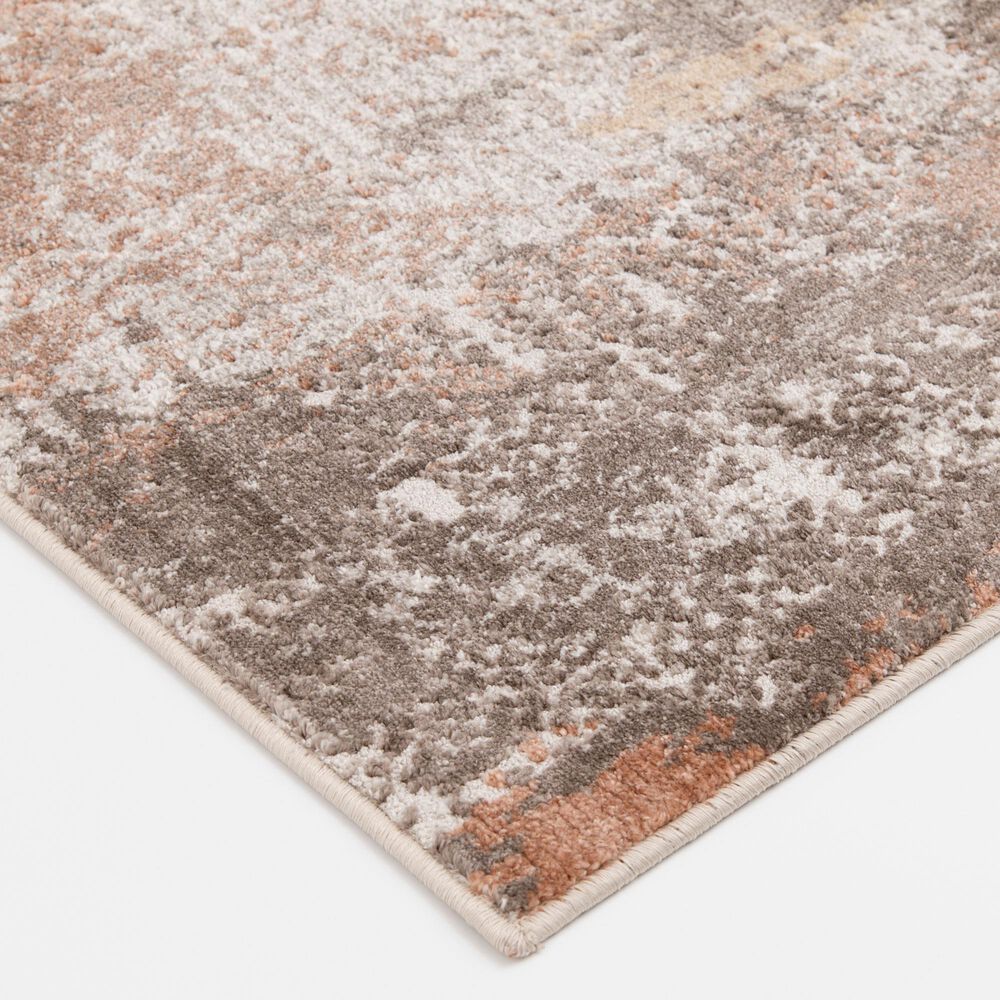 Central Oriental Heirloom Delores Champagne and Tan 7'10" x 9'10" Area Rug, , large
