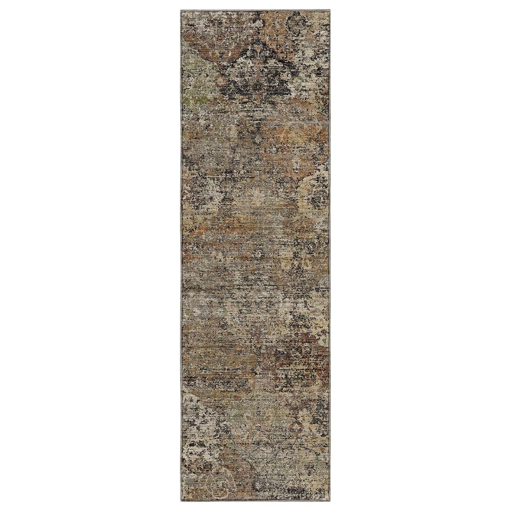 Dalyn Rug Company Aristo Taupe 2"3" x 7"6" Runner, , large