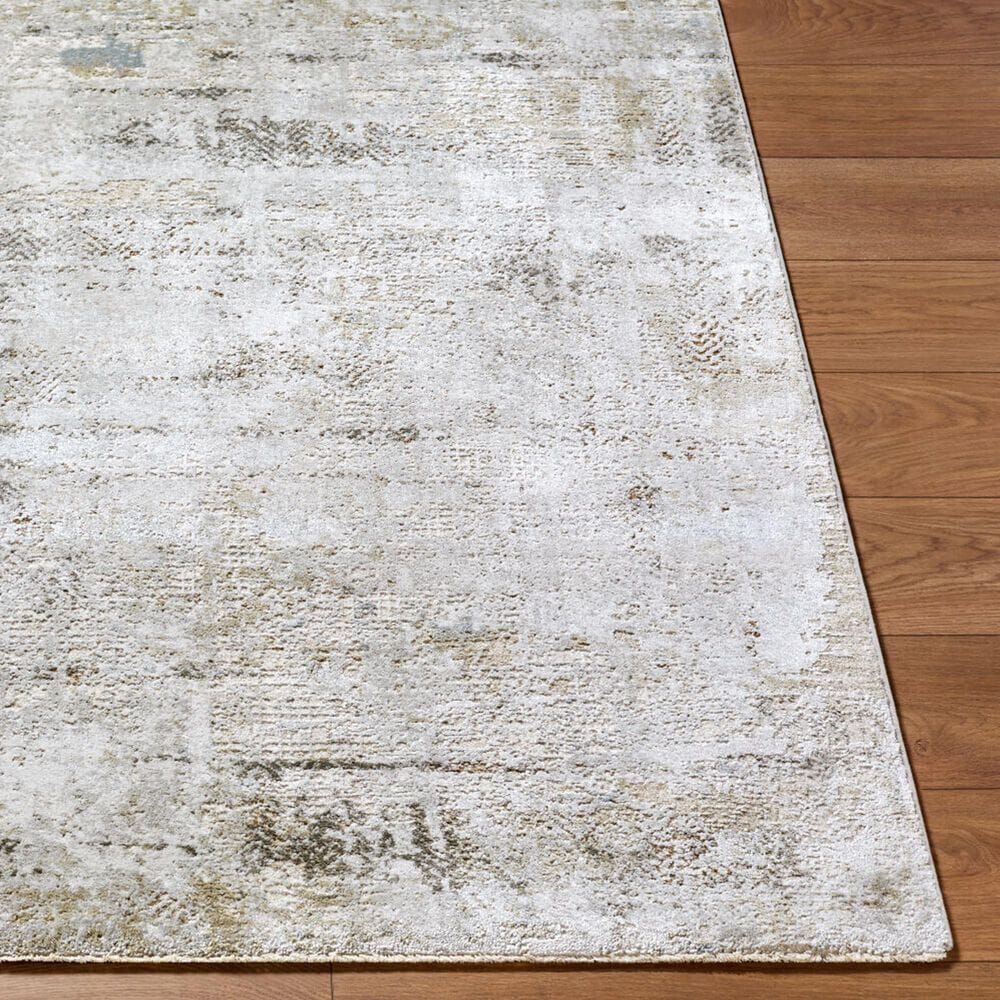 Surya Brunswick Light Gray, Cream, Mustard, Light Brown, Medium Brown and Charcoal 2&#39;7&quot; x 10&#39; Runner, , large