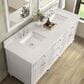 James Martin Vanities Lorelai 72" Double Vanity in Bright White with 3 cm Lime Delight Quartz Top, , large