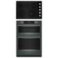 KitchenAid 2-Piece Kitchen Package with Juniper 30" Smart Combination Wall Oven and Black 30" Electric Cooktop, , large