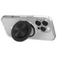 PopSockets MagSafe Circle Kick-Out PopGrip in Aluminum Radial Black, , large