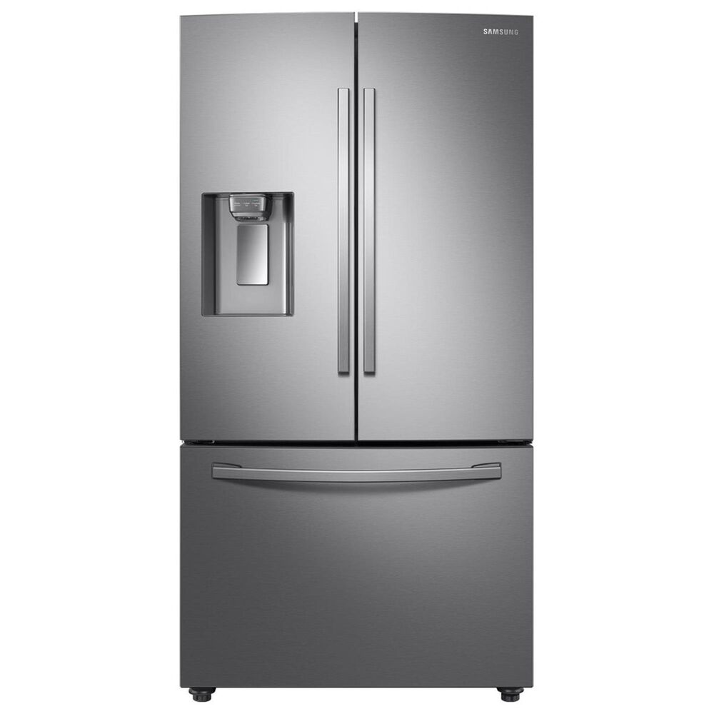 Samsung 22.6 Cu. Ft. Counter-Depth French Door Refrigerator in Stainless Steel, , large