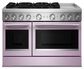 KitchenAid 48" Dual Fuel Freestanding Range with Griddle in Wildflower, , large