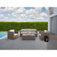 CorLiving Lake Front 5-Piece Patio Chat Set in Beige, , large