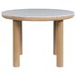Ashley Sawdyn Dining Table in Light Brown and White - Table Only, , large