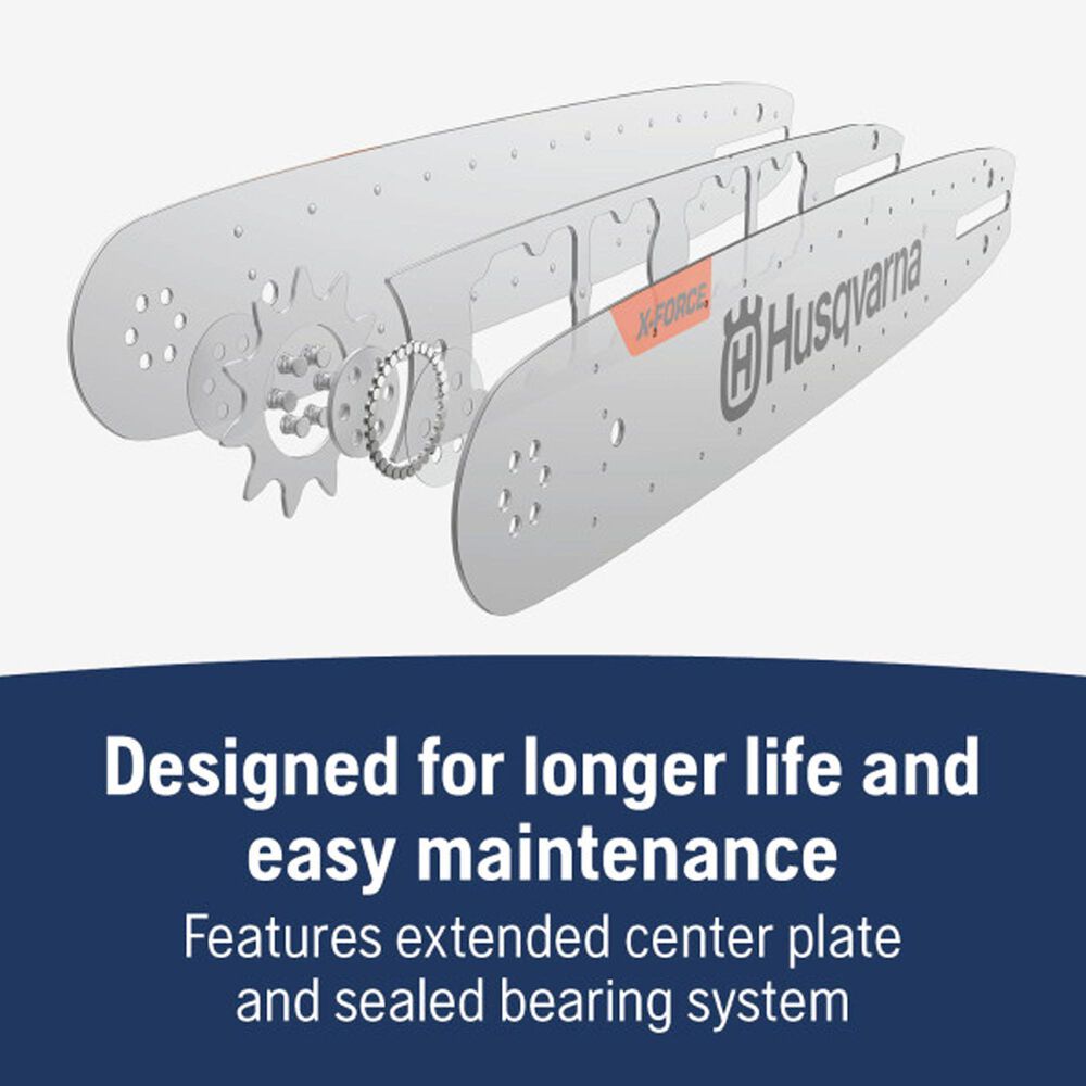 Husqvarna X-Force 20&quot; Chainsaw Bar, , large