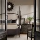 Hooker Furniture Americana King Poster Bed in Black, , large