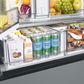 Samsung Bespoke Bespoke 24 Cu. Ft. French Door Refrigerator with Beverage Center - White Glass Top Panels and Grey Glass Bottom Door Panel Included, , large