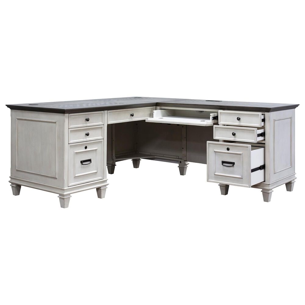 Wycliff Bay Hartford Right Hand Facing L-Shaped Desk, , large