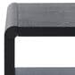 Safavieh Omara 1-Shelf Side Table in Black, , large