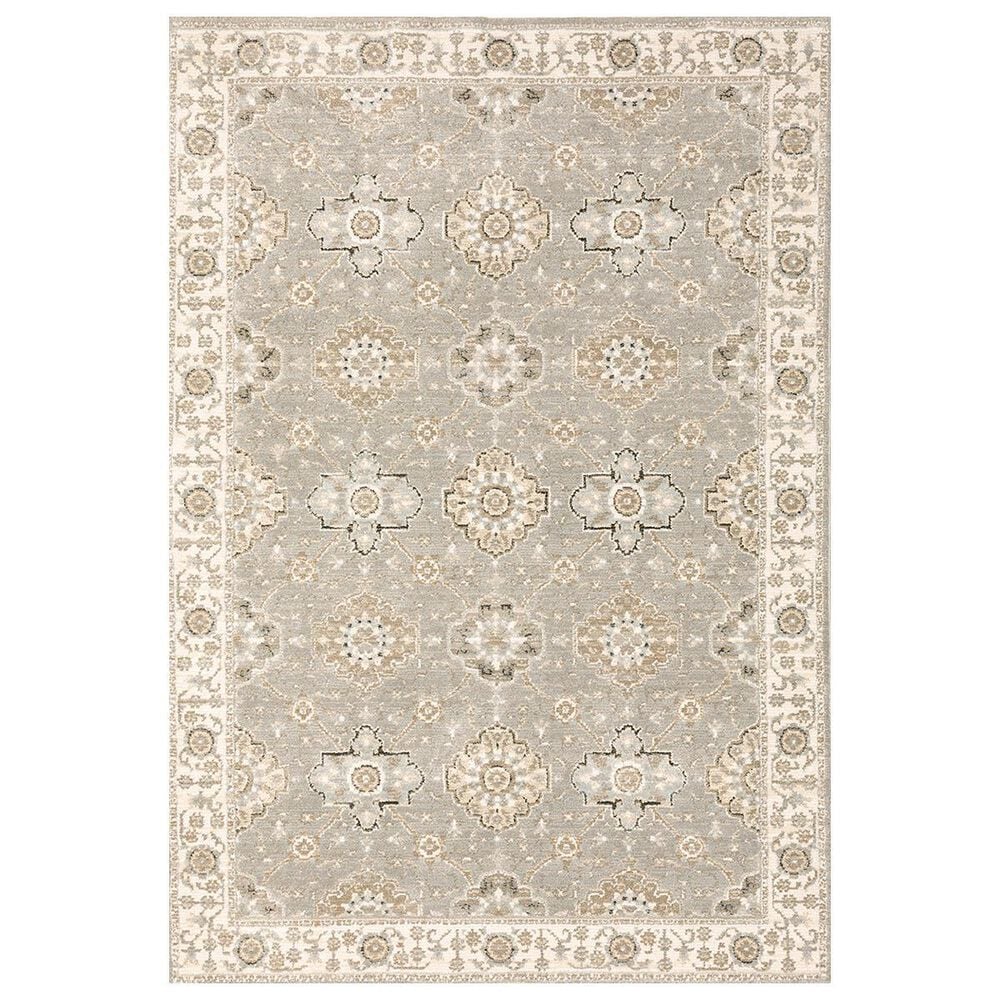 Oriental Weavers Andorra 8929H 6"7" x 9"6" Gray Area Rug, , large