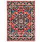 Safavieh Riviera 5"5" x 7"7" Black and Red Area Rug, , large