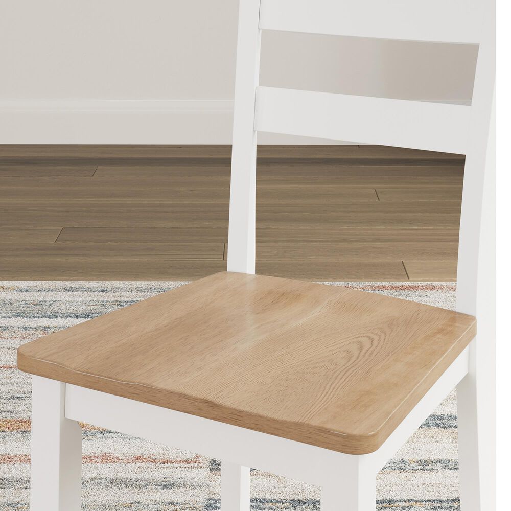 Ashley Gesthaven Side Chair in Natural and White, , large
