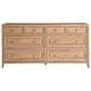 Universal Furniture Weekender 3-Piece King Canopy Bedroom Set in Natural and Sand Dune, , large